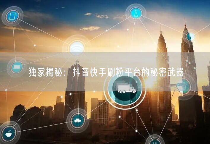 独家揭秘:抖音快手刷粉平台的秘密武器